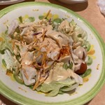 サイゼリヤ - 蒸し鶏のサラダ