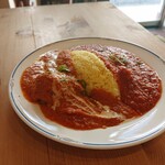 インドカレー茶屋 にきる - にきるランチ（コフタカレー・チキンカレー）