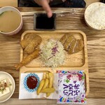ロースカツ定食 修 - 子供用のスティックカツ！