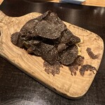 やまぐち - ゴールドラッシュとうもろこしのリゾット　鮑　トリュフ