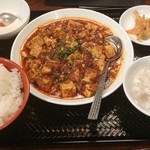 個室中華 唐文記 - 四川麻婆豆腐定食￥８８０