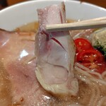 麺家 たけ田 - 鶏モモチャー