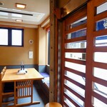 やぶ善 - 玄関。