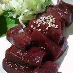 関内もつ肉店 - 2014年9月：美味なり石焼きレバ