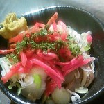 関内もつ肉店 - 2014年9月：辛子が鼻に！ガツポン