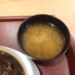ゴーゴーカレー - みそ汁