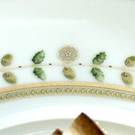 RISTORANTE OZIO - デザート皿に発見した♪ ザ・カハラのマーク！！