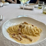 RISTORANTE OZIO - ・2種類のベーコンで作る
      OZIO特製スパゲッティカルボナーラ