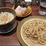 中華そば榮田 - 味玉 粟国の塩つけそば(1150円)