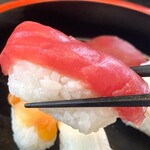 藤まつ寿し - 鮪の握り