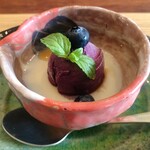 手料理  嘉文 - ブルーベリーアイス/豆乳ゼリー
