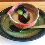 手料理  嘉文 - ブルーベリーアイス/豆乳ゼリー