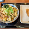 丸亀製麺 - 九州限定山盛りごぼう天肉うどん並冷￥870いなり￥150 ごぼう天が本当に超山盛り（大好き）。肉もたっぷり。いなりも全て濃ゆ味で若者向けです。夏には、スタミナが付いてベストチョイスだと思います。

