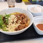 吉野家 - 料理写真:牛玉スタミナまぜそば767円