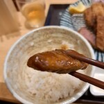 牛たん伊之助 - シチュー定食の牛肉(知人より)