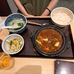 牛たん伊之助 - シチュー定食(知人が注文)