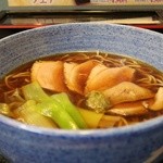 Komoro Soba - 鴨南蛮 490円。