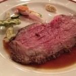 ダイニングルーム - 14.9.1日目おかわりしました、ローストビーフ