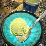 游玄亭 - 抹茶アイス