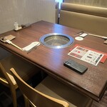 シズラー - テーブル席