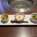 シズラー - 季節の前菜3種