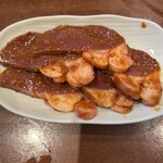 焼肉ホルモン 亀萬 - 上ハツ