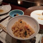 ステーキハウスハマ - こっちは五目炒飯　