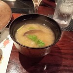 ステーキハウスハマ - 貝のお味噌