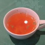 ぼんじゅーる - ランチのスープ