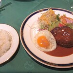 ぼんじゅーる - ハンバーグランチ