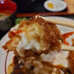 ファミリア - 海老フライ(断面)