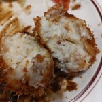 ファミリア - クリームコロッケ(断面)