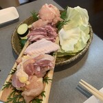 地鶏ごや - 2人前のお肉