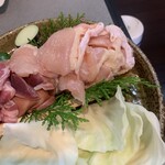 地鶏ごや - お肉アップ
