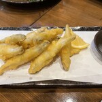 酒彩さいち - 稚鮎天ぷら