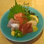 すし酒場 握わい - 上刺身五点盛り(一人前)