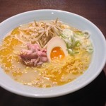 ば～る しずお農場 - 羊骨を使用した塩ラーメン