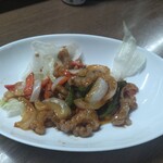 味の蔵どんつく - 牛もつ炒め