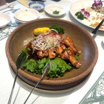 北京料理桂蘭 - オリジナリティの溢れる骨付き鶏もも肉を使った油淋鶏は私のお気に入りメニューです(o^^o)