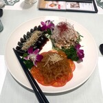 北京料理桂蘭 - 3種類の前菜をオーダーさせて頂きました(o^^o)