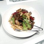 北京料理桂蘭 - マコモタケの牛肉炒めです(o^^o)