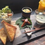 8cafe - 8cafeモーニング 850円