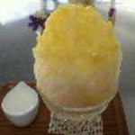 埜庵 - パイナップル氷970円*2014.09