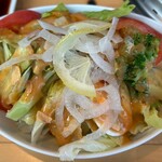 ひゃら亭 - ひゃら亭サラダの小 700円