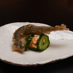 徳ㇵ本也 - 琵琶湖　若鮎の唐揚げ