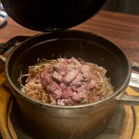 USHIMITSU NISHIAZABU - 厳選和牛ヒレとサーロインの土鍋ご飯