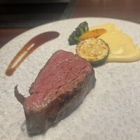 USHIMITSU NISHIAZABU - USHIMITSU STEAK　〜厚切り和牛ヒレ〜