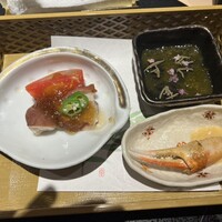 銀座 すし 仙道 - 前菜