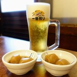 きぐら茶屋 - 生とお通し