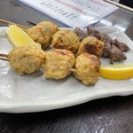 どたぬき - 焼鳥つくねと砂ずり塩